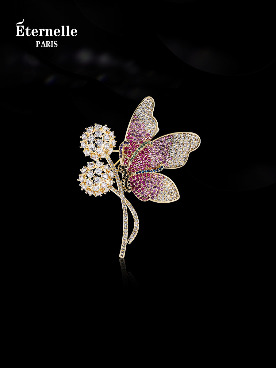 Eternelle French Original Design Elf Dancer Brooch High-End Light Luxury Brooch with a Sense of Sophistication