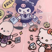 Japanese Sanrio storage bag Sanrio sealed bag cartoon bag zipper bag