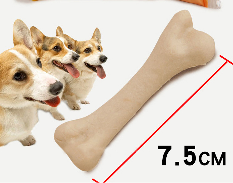 Pet Clean Răng 7.6cm Pet Snacks Dog Snacks Nhai Clean Răng Hương vị Chó Molar Gậy - Đồ ăn vặt cho chó đồ ăn vặt cho chó poodle