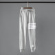 Tb sweatpants ຄລາສສິກຜູ້ຊາຍແລະແມ່ຍິງກາງເກງຂາຍາວຝ້າຍວ່າງ leggings ສີ່ເສັ້ນສາຍກິລາກາງແຈ້ງພາກຮຽນ spring ແລະດູໃບໄມ້ລົ່ນ
