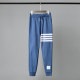 Tb sweatpants ຄລາສສິກຜູ້ຊາຍແລະແມ່ຍິງກາງເກງຂາຍາວຝ້າຍວ່າງ leggings ສີ່ເສັ້ນສາຍກິລາກາງແຈ້ງພາກຮຽນ spring ແລະດູໃບໄມ້ລົ່ນ