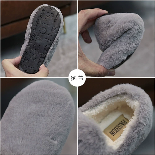 Зимняя модная детская обувь для принцессы, семейный стиль