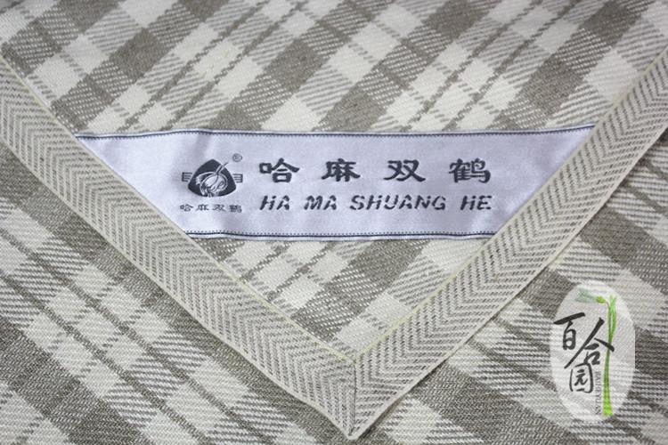 Hama đúp cẩu hàng hóa nhà máy cũ 100% lanh mat dày 1,6 * 2,1 m ghế máy lạnh mát mẻ thở đặc biệt - Thảm mùa hè chiếu trúc cao sơn