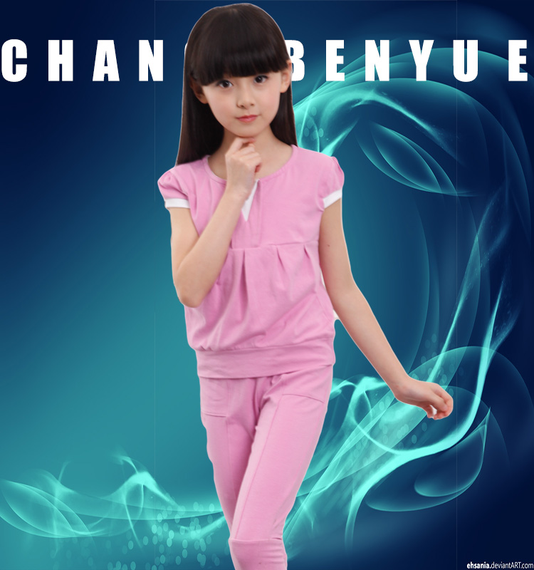 Quần áo trẻ em 2018 mới cho bé gái mùa hè phù hợp với mùa hè Nữ lớn trẻ em thể thao ngắn tay áo hai dây phù hợp với bé gái mùa hè shop quần áo trẻ em