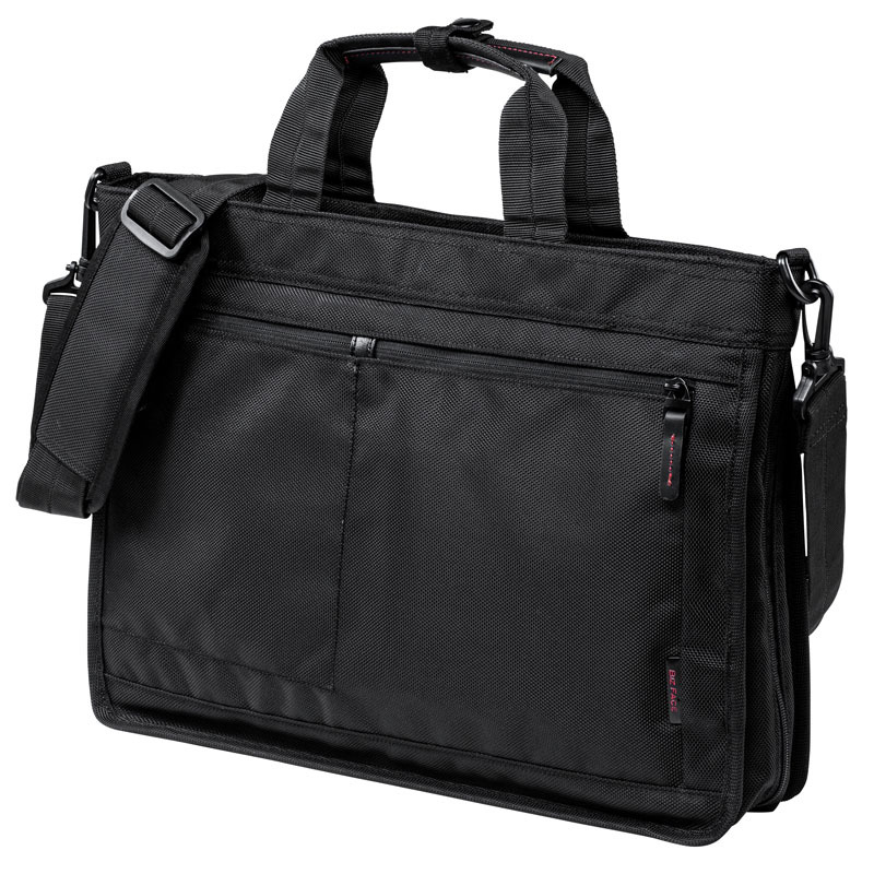 Japanese Sanwa Computer Bag 13inch Women's Laptop Bag Waterproof Expandable Tablet Storage Bag Leather Handbag 15 Men's Bag Briefcase Travel Commuting Mobile Office Business Bag Expandable