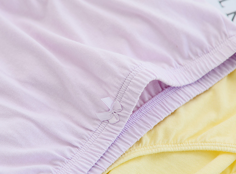 Ưu đãi đặc biệt Bướm Anfen mẹ đồ lót nữ cotton thoải mái eo cao kích thước lớn tuổi trung niên chất béo mm100% quần cotton nữ quần lót đúc su
