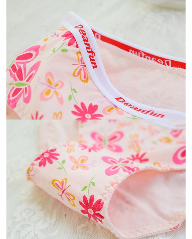 Quần lót nữ cotton bướm Anfen cotton gợi cảm gói sóng hip boxer eo đáng yêu thoáng khí quần nữ quần sịp đùi nam
