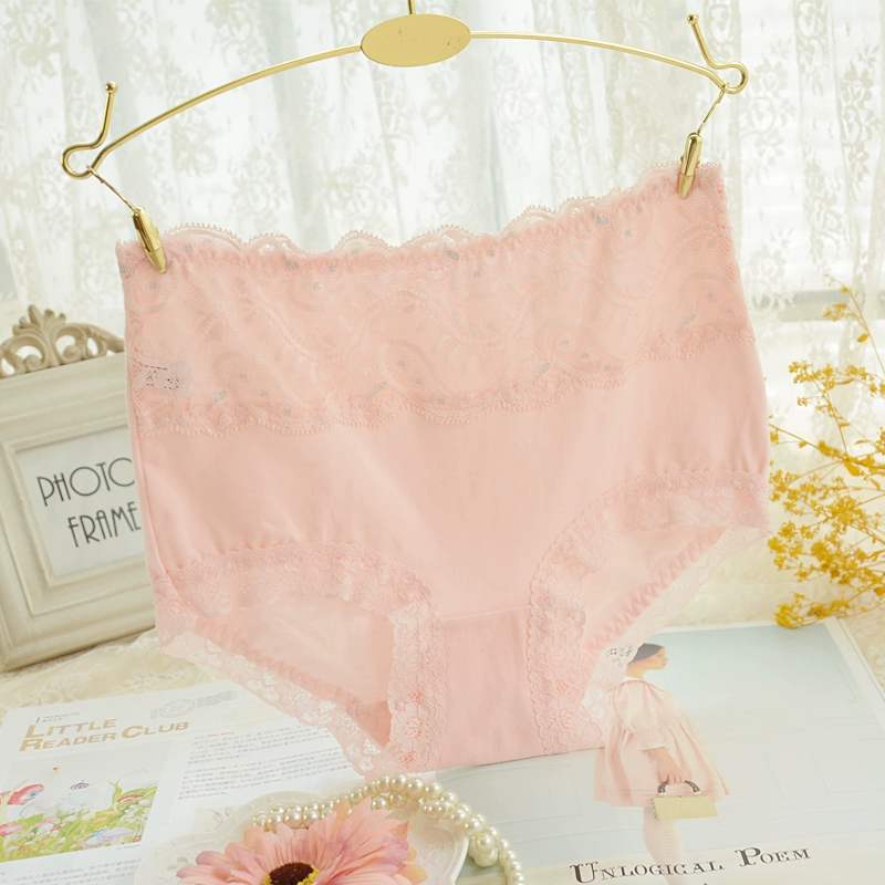 Boutique Deanfun Butterfly Ann Quần rắn màu Tummy Hip Push Cotton Mid-eo Eo cao Boxer 4 Hộp quà