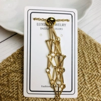 L Net Pocket-Titanium Gold