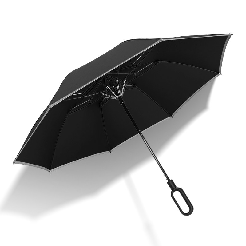 Mei Dongdu Umbrella Male Parkway Business Folding Baro Umbrella Dual-Used Female Double Automatic Umbrella Reinforcement