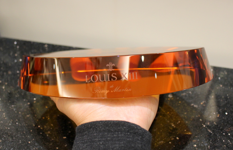 With accessories collection Remy Martin Louis XIII wine crystal base