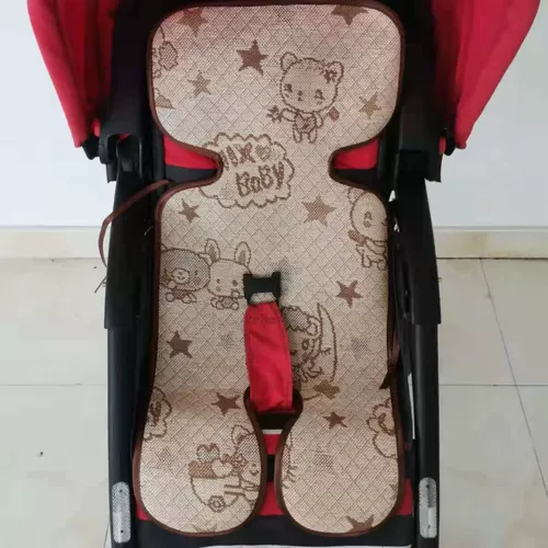 Детский шелковый универсальный летний коврик с зонтиком, дышащая подушка для новорожденных для младенца