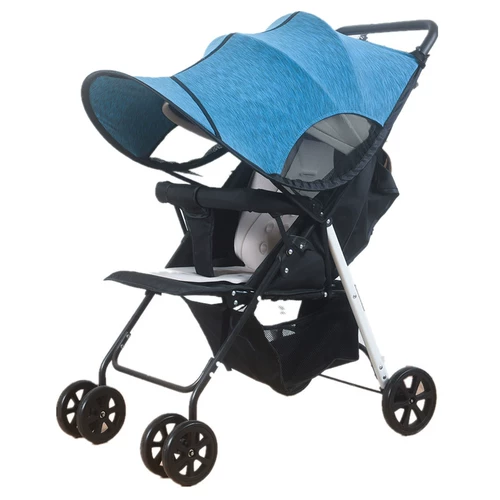 Длинная универсальная коляска, ультрафиолетовый ткань для полировки с зонтиком, защита от солнца