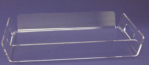 Integrated molding acrylic tray manufacturer to set up direct marketing transparent acrylic desktop depository