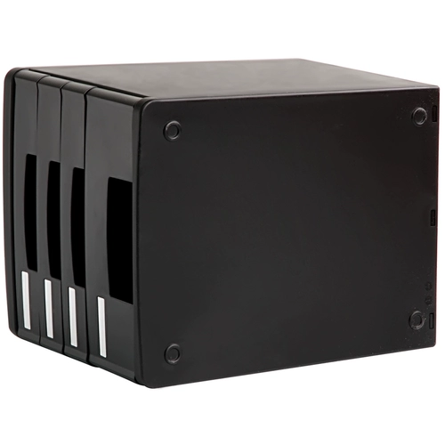 Deli 9772 Файл шкаф на рабочем столе Сортировка данных хранения пластикового ящика офис четырех -слой без замок