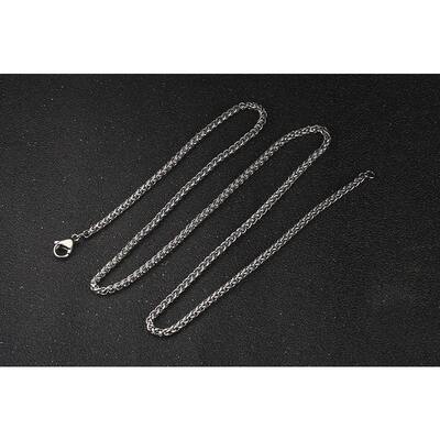 Single-chain European and American trendy brand hip-hop personality couple pendant necklace