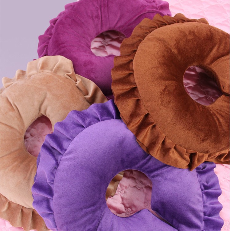 Knots Ribbon Cosmetic Bed Groveling Beauty Padding Pillow Beauty Bed Cover Accessories Groveling Pillow Can Be Detached