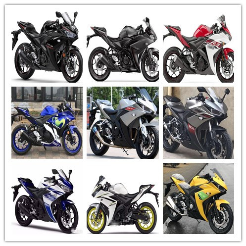Suitable for Yamaha R25 R3 15-16-18 Model Years, Full Vehicle Shell, Full Vehicle Panels, Full Vehicle Guards, Fairing