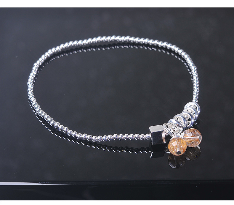 Bracelet de cheville Femme en Argenterie - Ref 3104234 Image 9