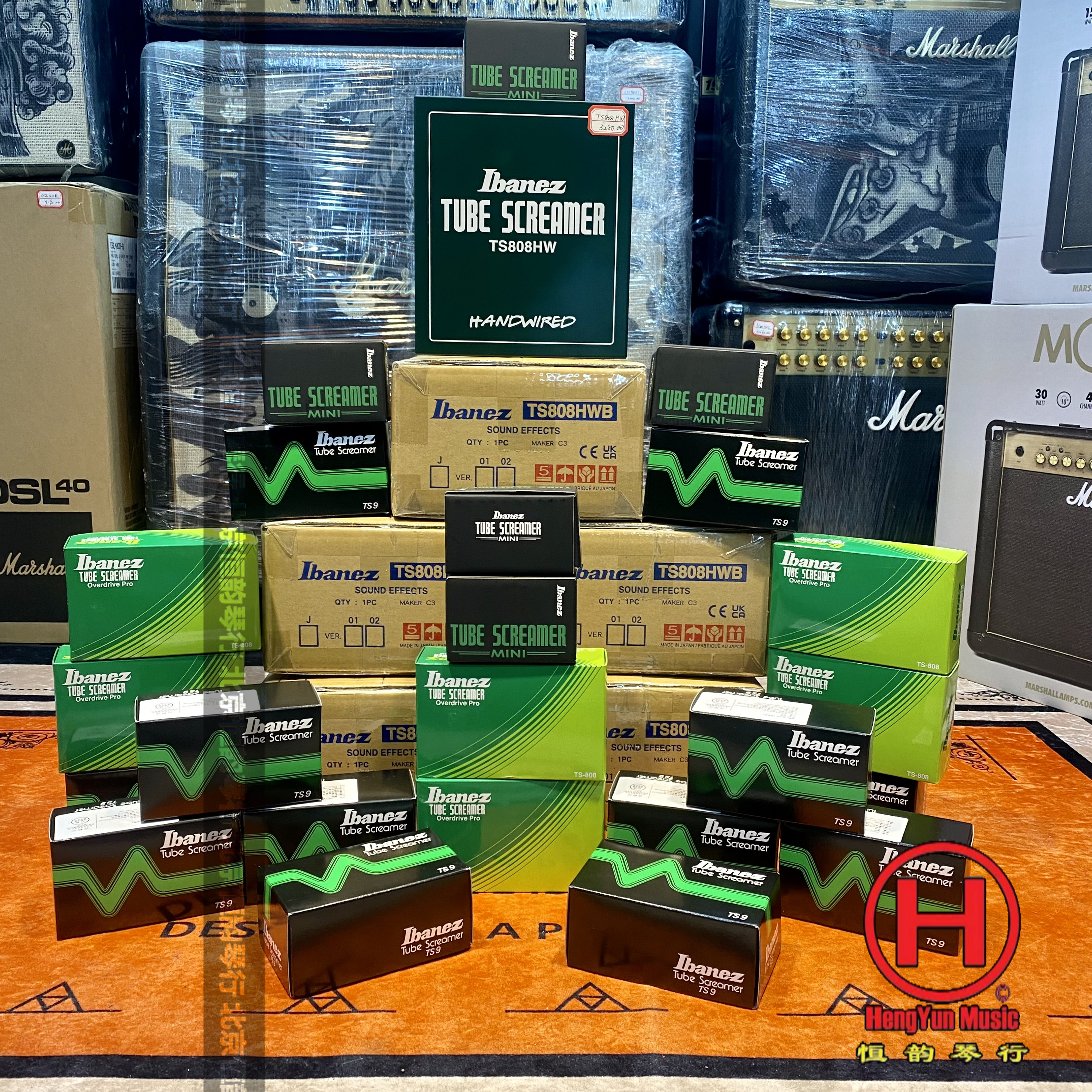 (Beijing Hengyun Physical Store) Ibanez TSmini TS9 TS808 TS808HW