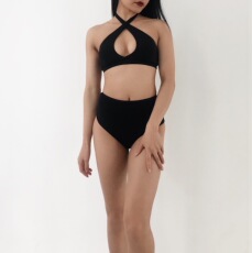 костюм pole dance pole mystery高腰紧身钢管舞短裤练功服性感钢管舞演出服短裤女