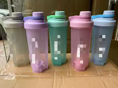 Gym 700ML portable portable plastic water cup sports milkshake protein custom LOGO with scale shaking Cup