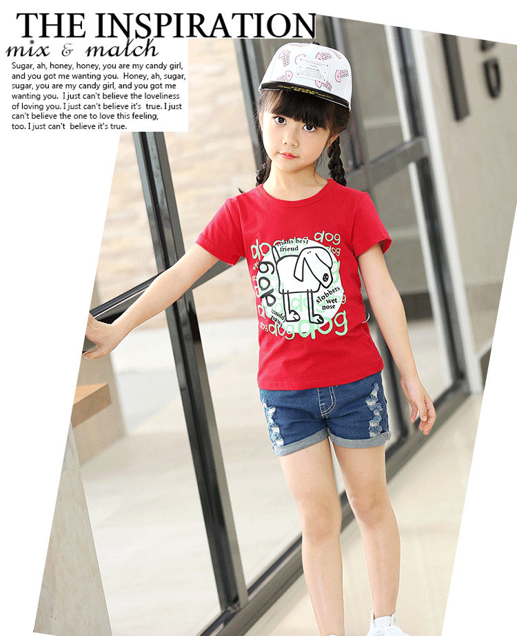 Trẻ em cotton ngắn tay T-Shirt trai mùa hè ăn mặc nửa tay t cô gái áo Hàn Quốc phiên bản của cậu bé lớn bông con đáy áo triều áo thun bé trai