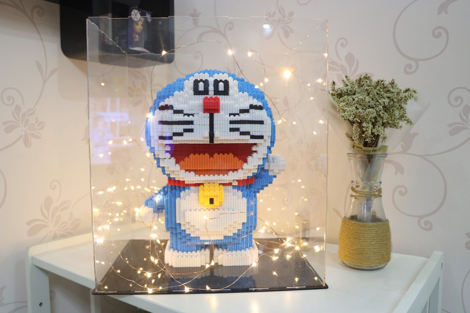 (Single shot not sent) LED light string display box decorative light warm light colored light battery 50cm 1m 2m pic 2