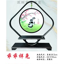 Shenzhen Door-to-door Ceremony Haircut Hair-making Hair Pen Set for a Fetal Hair Badge Hand Foot Print < Tire Hair Embroidery >