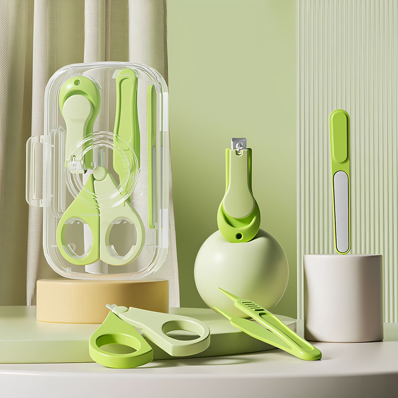 Baby Nail Clippers Newborn Baby Anti-Pinch Nail Clippers Children's Nail File Safety Scissors Nail Clipper Set Baby Nail Clippers Newborn Baby Anti-Pinch Nail Clippers Children's Nail File Safety Scissors Nail Clipper Set