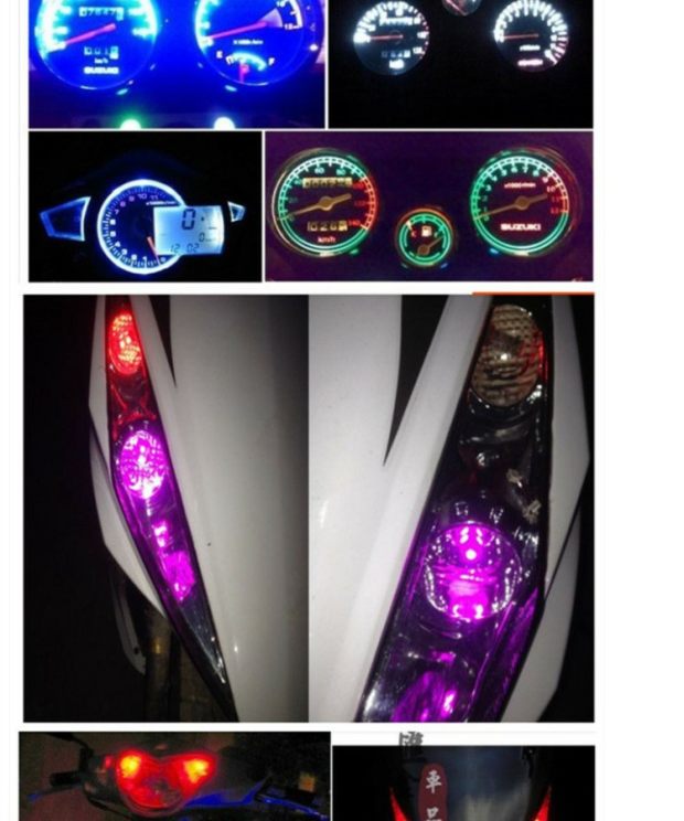 Phụ kiện sửa đổi bóng đèn lái Yamaha WISP Fuxi - Đèn xe máy đèn led h4 xe máy