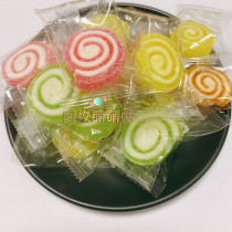 Rainbow Circle Gummy Fruit Flavor Gummy Juice Glucose Color Fruit Sugar qq Candy 5 Jin