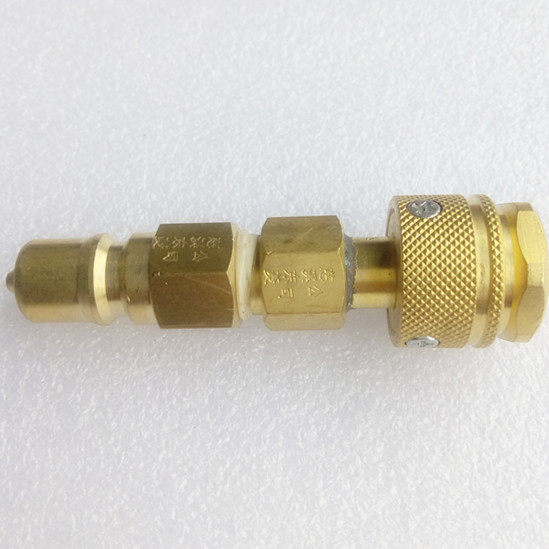Supply the CF2-2 fluorine filling valve joint quick joint specially used for charging the machine with refrigerant in the refrigeration industry