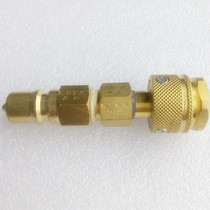 Supply of CF2-2 fluorine-filled valve connector quick connector specially used in the refrigeration industry to fill the machine with refrigerant