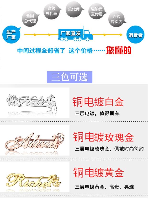 Huy hiệu đồng kim loại nguyên chất tùy chỉnh logo công ty huy hiệu thư tiếng Anh logo trâm tên công ty pin tùy chỉnh hoa cài áo