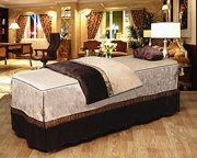 Beauty bed cover bốn bộ ngắn sang trọng Hàn Quốc đơn giản chăm sóc sức khỏe chân tắm massage