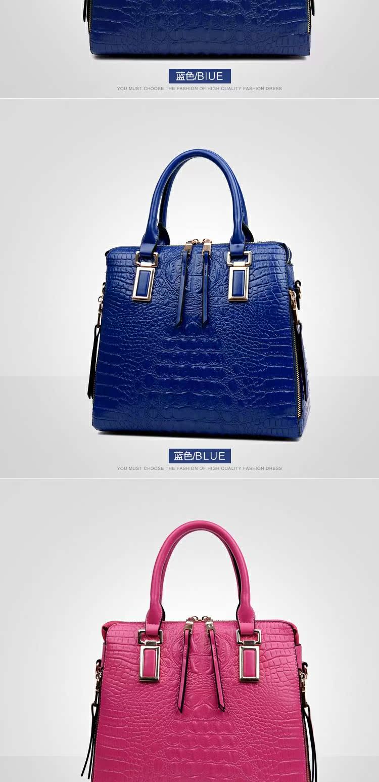 Làn sóng mới của phụ nữ túi xách thời trang cá sấu mẫu túi xách nữ túi xách Messenger tui xach