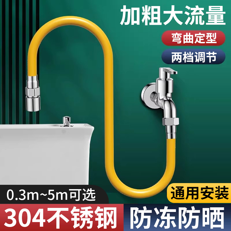 316不锈钢双宝塔接头水管接头：厨房装修必备神器，耐用又美观！