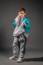 Taiwan underworld F3 MAX childrens childrens BBOY jacket pants set Childrens hip-hop boys