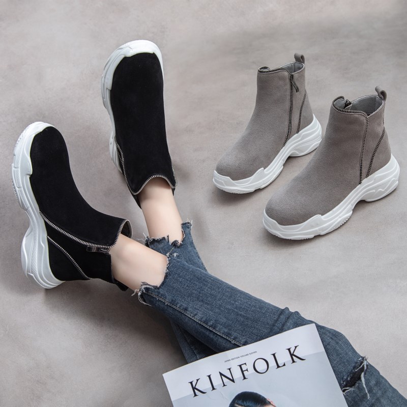 Bottes mi-saison femme en Polyurethane - Ref 3250444 Image 3
