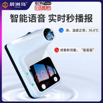Infrared photomemeter high-precision commercial long distance automatic voice broadcasting industrial doorway vertical all-in-one machine