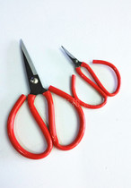 Manufacturer Direct sales Add Huadar Scissors Durable High Hardness 5 Scissors Red Rod Industrial Scissors