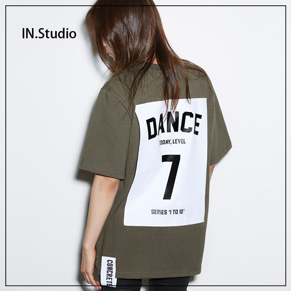 Song Huijo Liu Yaren in the same section ~ INstudio20 Summer Korea STUDIO CONCRETE Loose Digital T-shirt