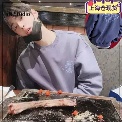 Spot ~ car Silver excellent INstudio Korea 19 autumn designer brand TRAVEL loose sweater 10 colors