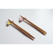 Imported Chabatree natural teak paint-free Japanese chopsticks chopsticks Wooden pointed non-slip chopsticks a variety of models