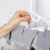 Ветрозащитная универсальная сушилка из нержавеющей стали, носки, нижнее белье, нержавеющая сталь AISI 304, 10 шт, фиксаторы в комплекте