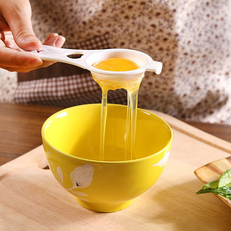 Creative kitchen baking egg white separator Egg yolk filter Egg mask maker Egg separator Egg filter