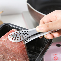 Food clips Stainless Steel Barbecue Fried Steak food Silicone Grilled Bread Clip Fried Beef Nip Food Clips