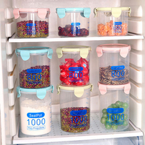 Kitchen with lid sealed cans plastic snacks grain storage box storage cans transparent storage cans milk powder cans