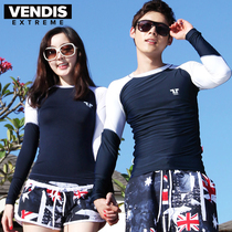 VENDIS EXTREME sunscreen diving suit Men and women couples split surf long sleeve swimming swimsuit jellyfish coat quick dry